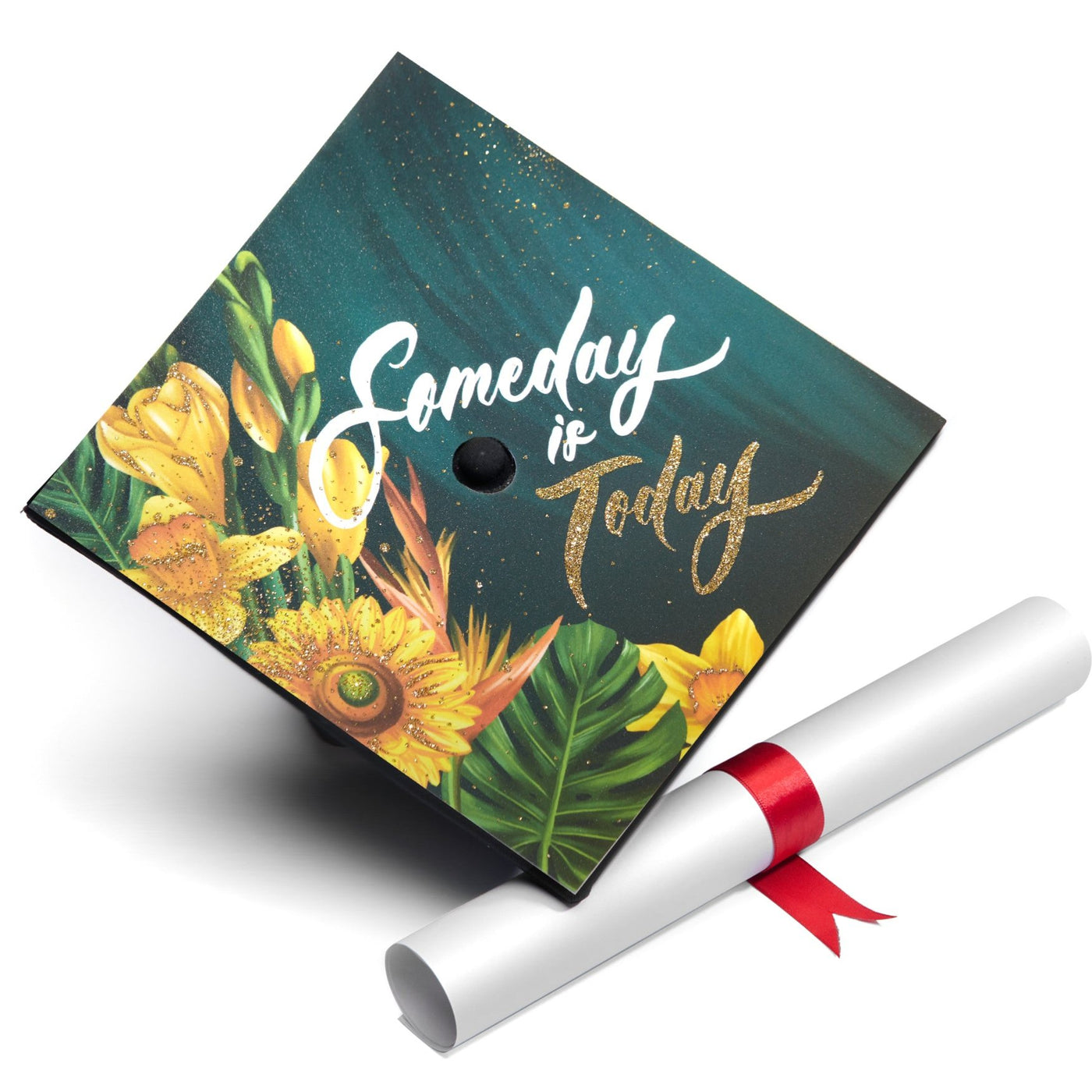 Graduation cap topper, Someday is today, Graduation Cap Decoration