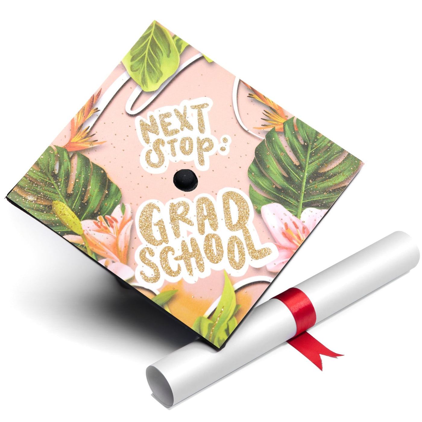 Graduation cap topper, Next stop: grad school, Graduation Cap Decoration