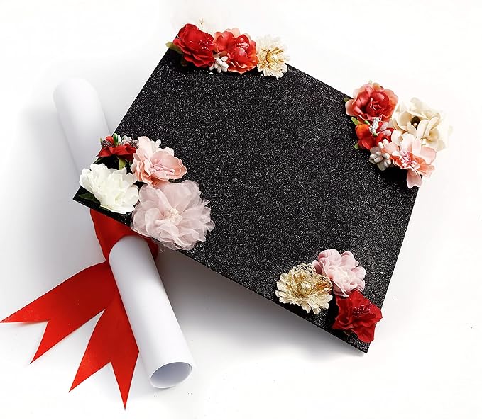 Handmade Graduation Cap Topper, Now Hotter by One Degree, Graduation Cap Decorations