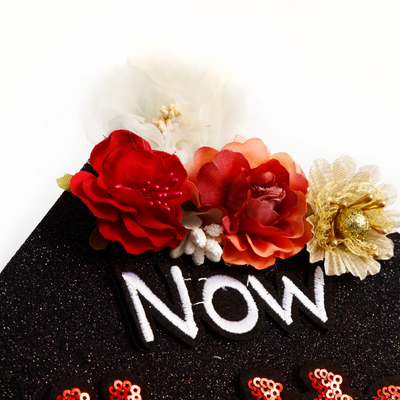 Handmade Graduation Cap Topper, Now Hotter by One Degree, Graduation Cap Decorations