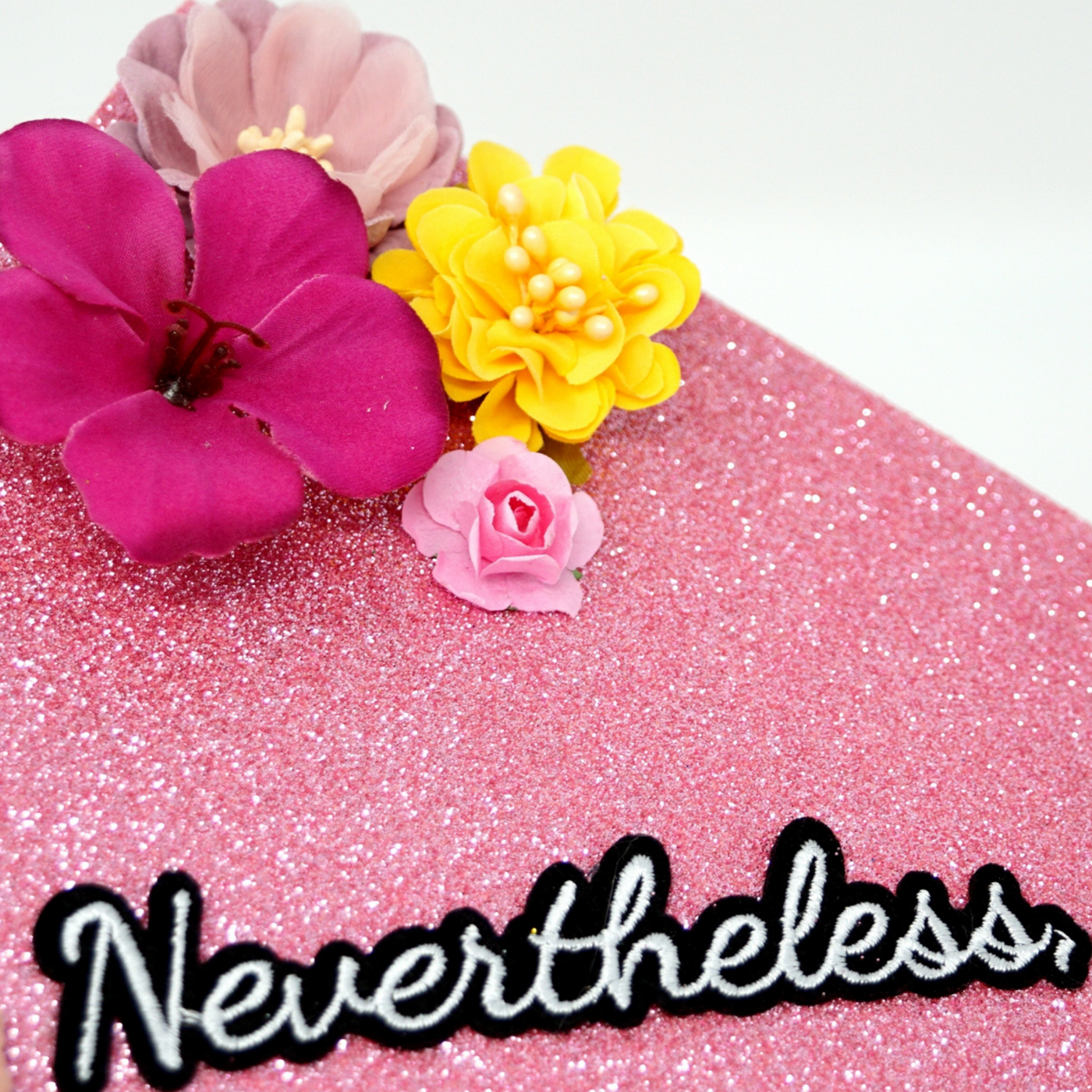 Handmade Graduation Cap Topper, Nevertheless She Persisted, Graduation Cap Decorations