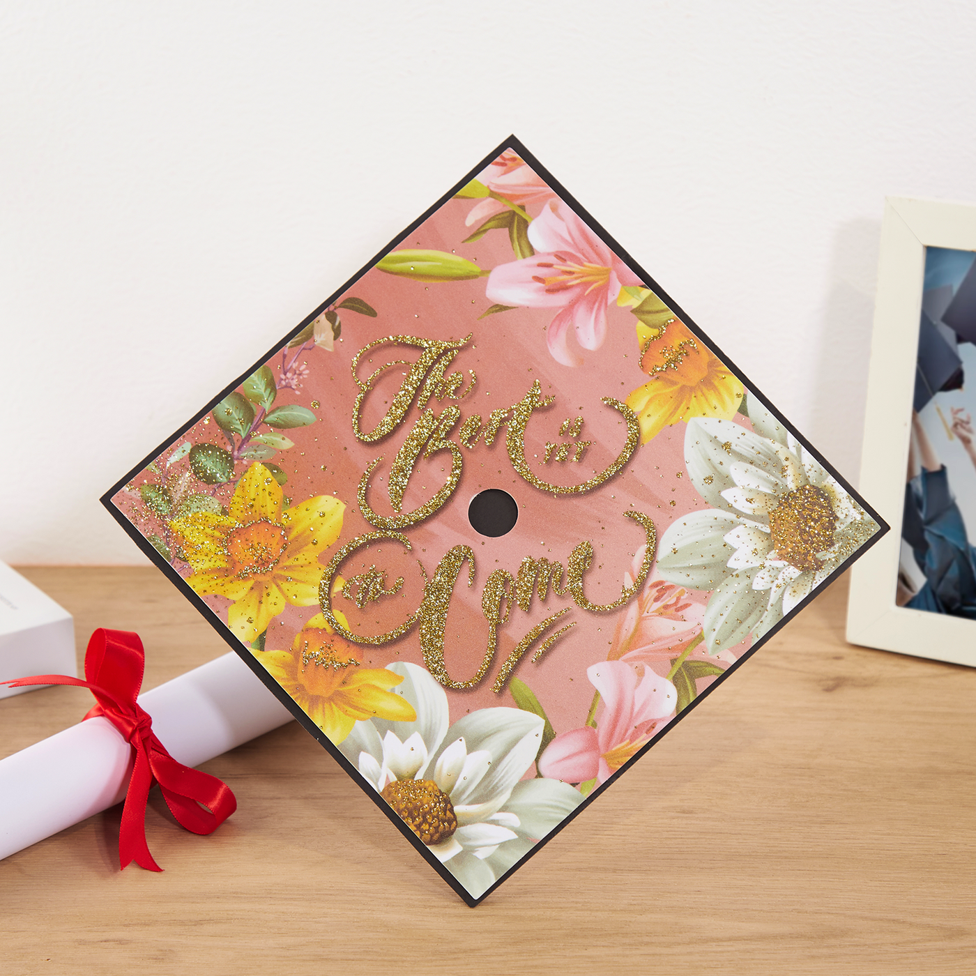 Graduation Cap Topper, The Best is yet to Come, Graduation Cap Decoration