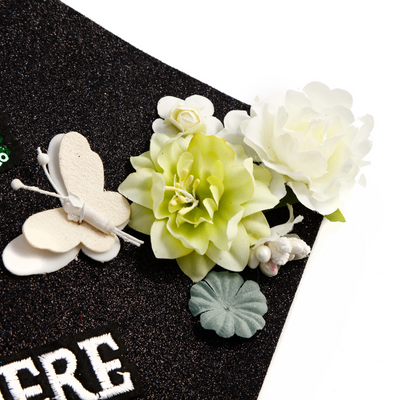 Handmade Graduation Cap Topper, Adventure Is Out There, Graduation Cap Decoration