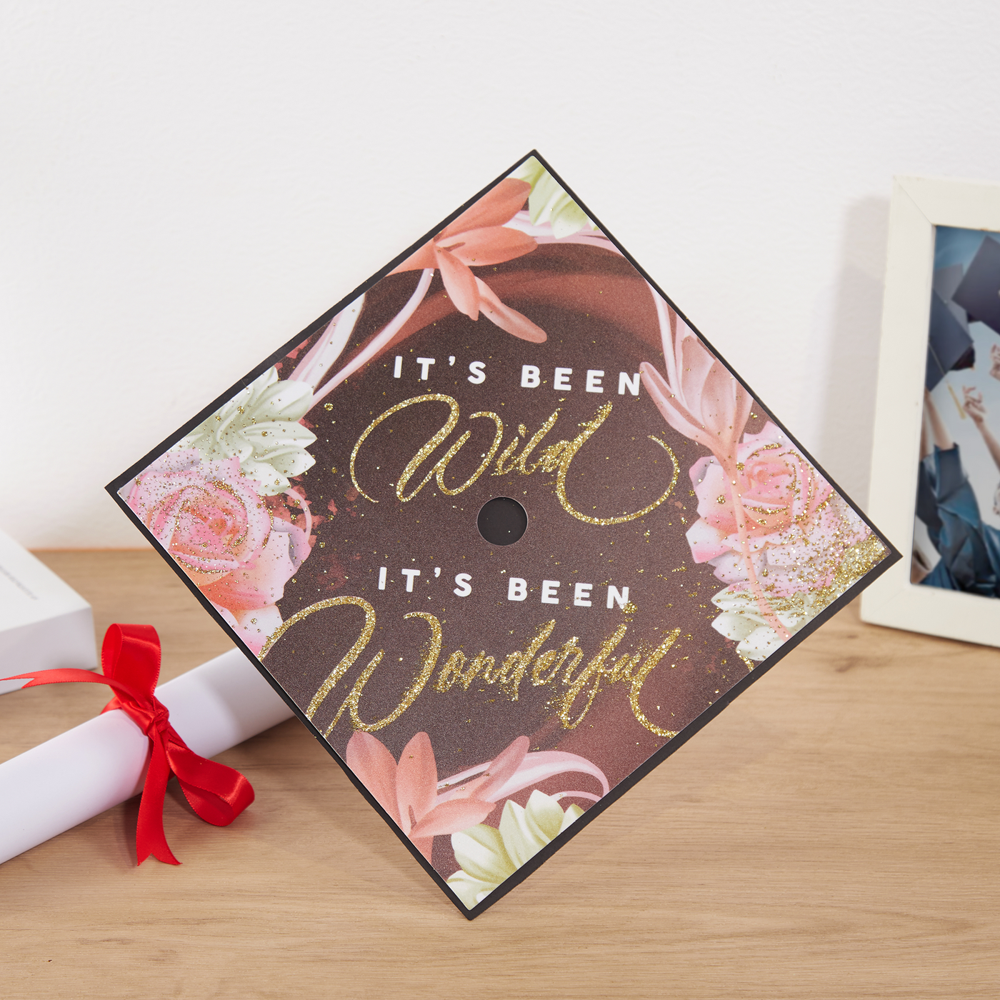 Graduation cap topper, It’s been wild It’s been wonderful, Graduation Cap Decoration