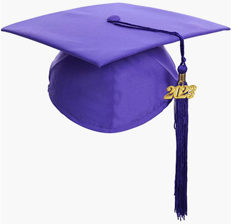 Unisex Adult Graduation Cap Student Graduation Hat With Adjustable